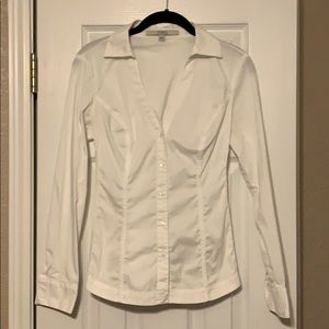 Women’s Guess White Button Down Size S